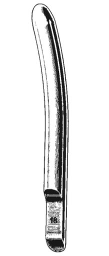 Dilator Hegar Rak halvstorlekar